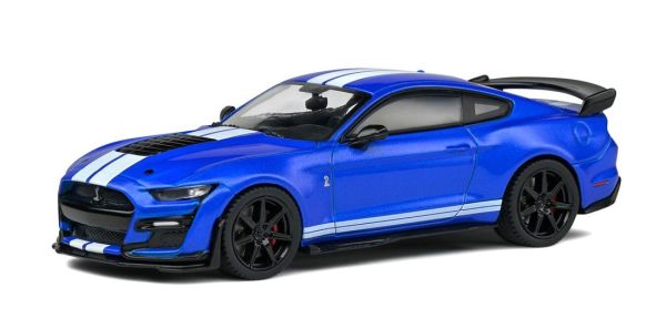 SOL4311501 - SHELBY MUSTANG GT500 2020 bleu - 1