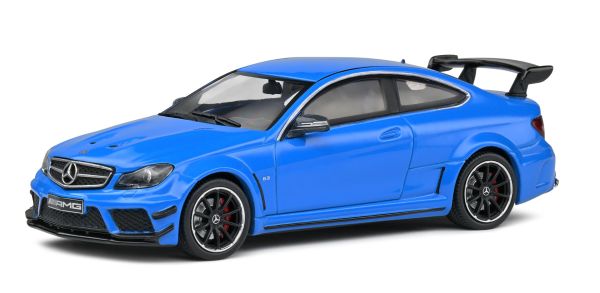 SOL4311607 - MERCEDES-BENZ C63 AMG Black série 2012 bleu - 1