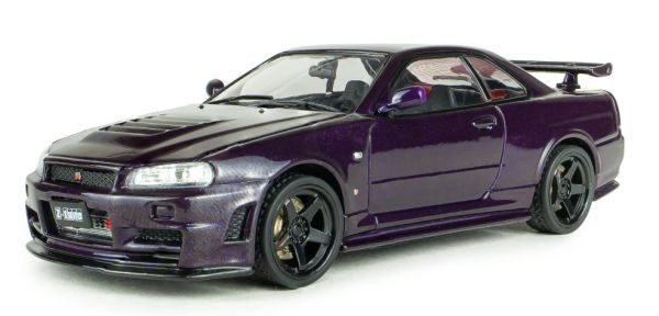 SOL4318201 - NISSAN Skyline GT-R Z-Tune 1999 Violet nuit - 1