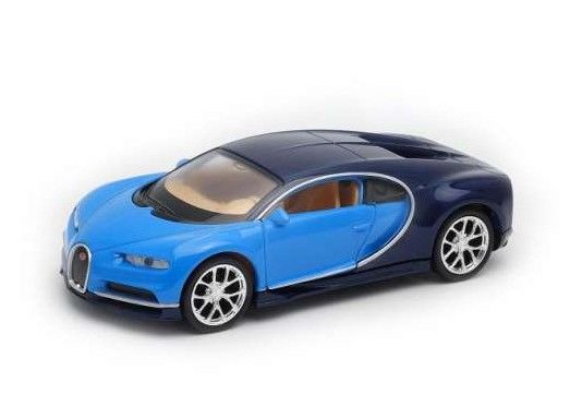 WEL43738B - BUGATTI Chiron de 2017 bleu et noir - 1