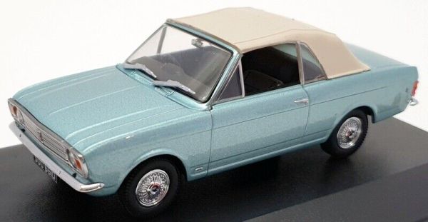 OXF43CCC001A - FORD Cortina MKII Crayford Soft top Bleue - 1