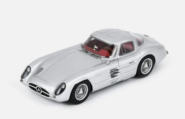 SCH43U00049 - MERCEDES-BENZ 300 SLR Uhlenhaut Coupé 1955 Argent - 1