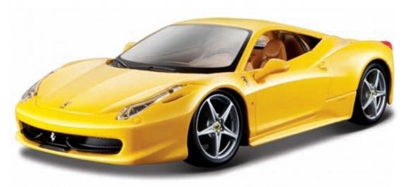 BUR44016GE - FERRARI 458 Italia Jaune - 1