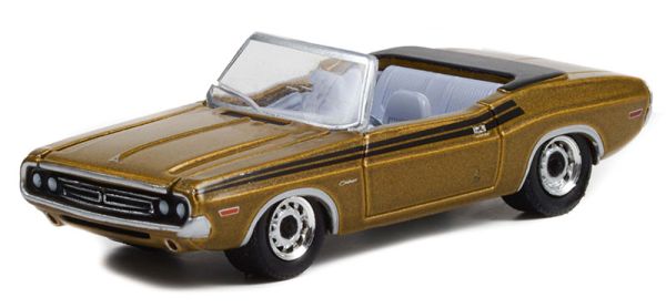 GREEN44940-A - DODGE Challenger cabriolet 1971 de la série TV THE MOD SQUAD 1968-1973 sous blister - 1