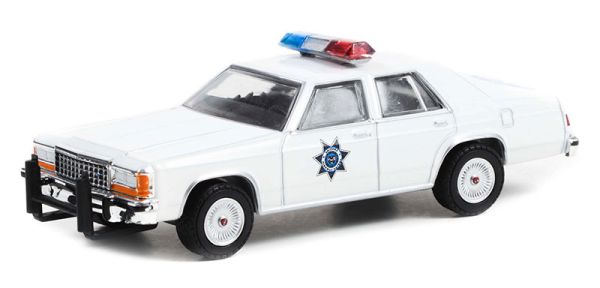 GREEN44945-D - FORD LTD Crown Victoria 1983 voiture de patrouille de la série THELMA & LOUISE sous blister - 1