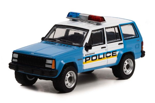 GREEN44960-E - JEEP Cherokee Police de San Pedro 1995 du film Gone In Sixty Seconds sous blister - 1
