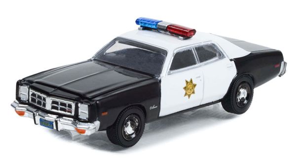 GREEN44965-D - DODGE Monaco Police 1977 de la série FALL GUY sous blister - 1