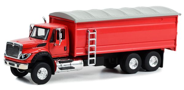 GREEN45180-C - INTERNATIONAL Workstar 6x4 porteur rouge 2022 de la série S.D. TRUCKS sous blister - 1