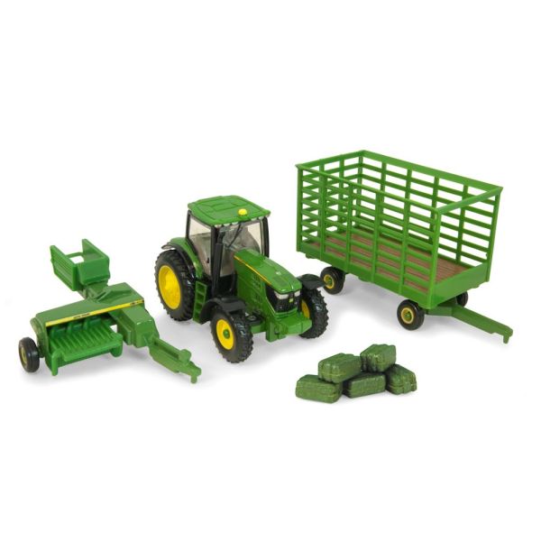 ERT45439 - Ensemble pour le foin JOHN DEERE – 6210R presse à balles 338 chariot à balles et 6 petites balles carrées - 1