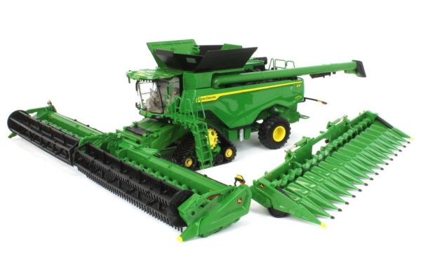 ERT45759 - Moissonneuse-Batteuse JOHN DEERE  X9 1000 à chenilles avec 2 Coupes – Collection Prestige - 1