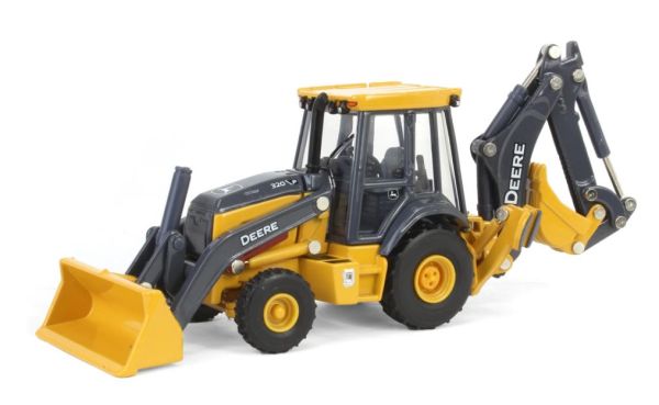 ERT45934 - Tractopelle JOHN DEERE 320 P-Tier - Collection Prestige - 1