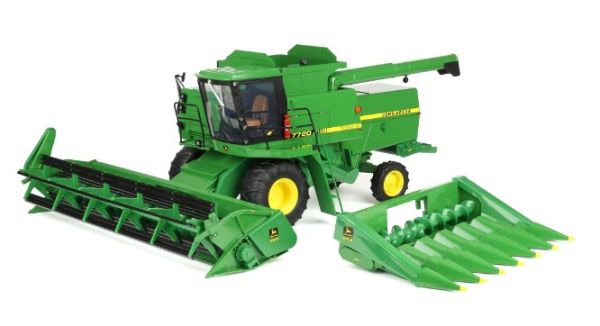ERT45962OTP - Moissoneuse-Batteuse JOHN DEERE 7720 Titan II avec 2 becs - 1