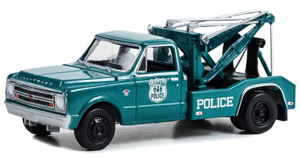 GREEN46120-A - CHEVROLET C-30 1967 Police de New York de la série DUALLY DRIVERS sous blister - 1