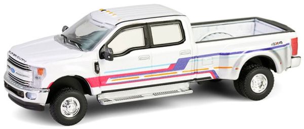 GREEN46160-D - FORD F-350 Lariat dually Custom 2019 de la série DUALLY DRIVERS sous blister - 1