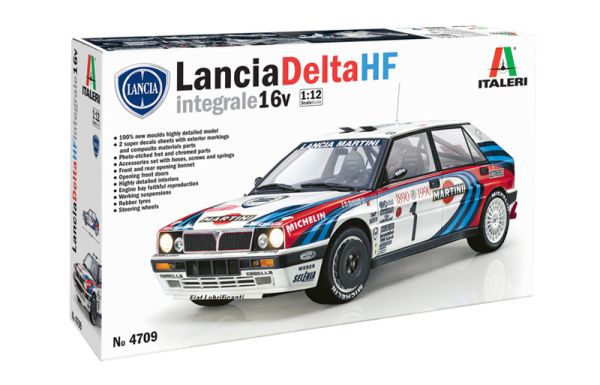 ITA4709 - LANCIA Delta HF Intégrale 16V à assembler et à peindre - 1