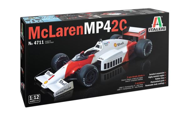 ITA4711 - MCLAREN MP4-2C Prost-Rosberg blanc - 1