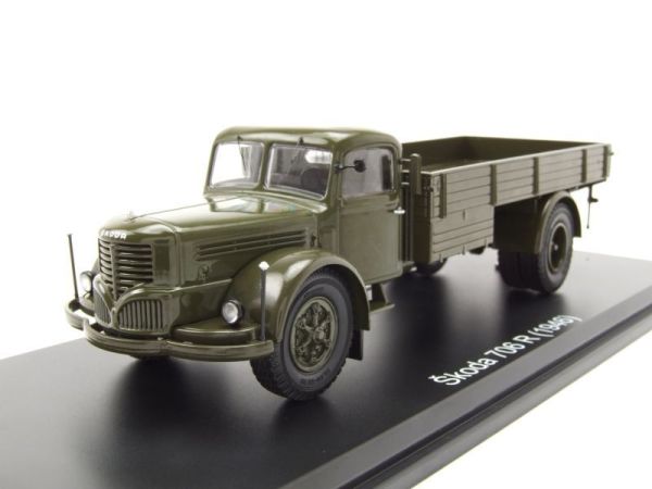 PRX47127 - SKODA 706 R 4x2 porteur benne 1946 Kaki - 1