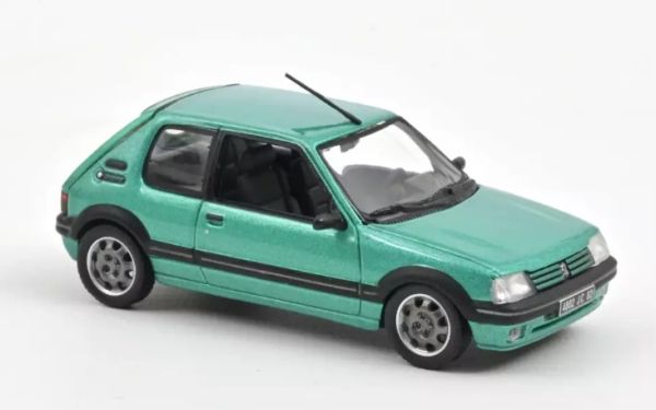 NOREV471722 - PEUGEOT 205 GTi Griffe 1990 Vert - 1