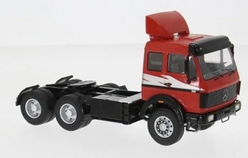 PRX47215 - MERCEDES-BENZ NG2232 6x4 1980 Rouge avec décor - 1