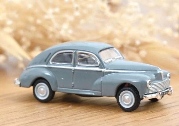 NOREV472375 - PEUGEOT 203 1955 Gris-Bleu - 1