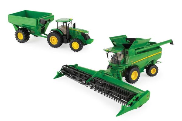 ERT47358 - Moissonneuse-Batteuse JOHN DEERE S780 avec JOHN DEERE 7240R et transbordeur - 1