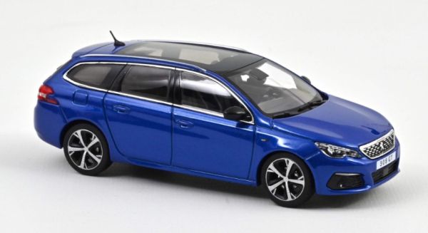 NOREV473940 - PEUGEOT 308 SW GT 2020 Bleu Vertigo - 1