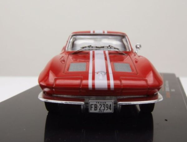 Chevrolet Corvette Stingray 1963 Coupé Noir - Ertl 1/18 - Voiture Miniature Collection