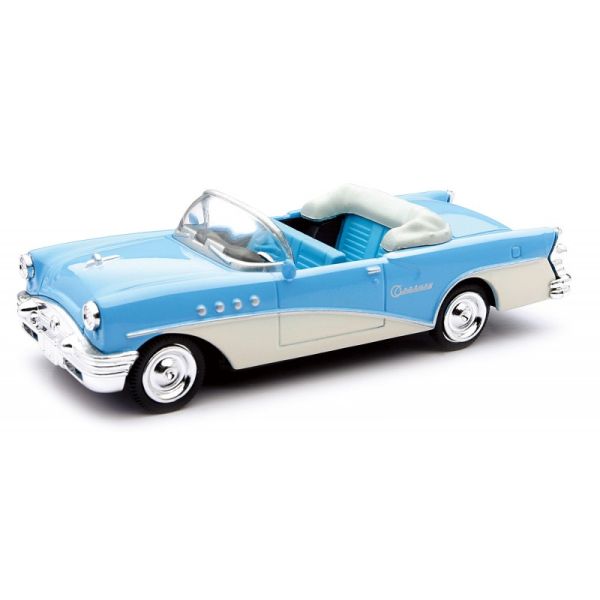 NEW48013A - BUICK CENTURY 1955 cabriolet bleu - 1