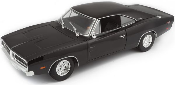 MST31387BL - DODGE Charger R/T 1969 Noir - 1