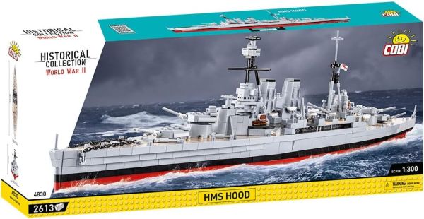 COB4830 - Cuirassé HMS HOOD - 2613 Pièces - 1