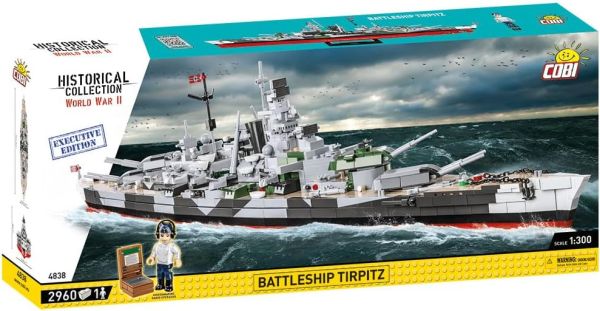 COB4838 - Cuirassé BATTLESHIP Tirpitz LD.ED Édition Exclusive – 2960 Pièces - 1