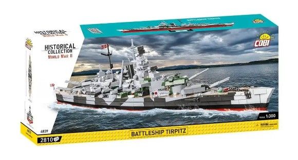 COB4839 - Cuirassé BATTLESHIP Tirpitz - 2810 Pièces - 1