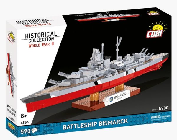 COB4854 - Cuirassé BISMARCK - 590 pièces - 1