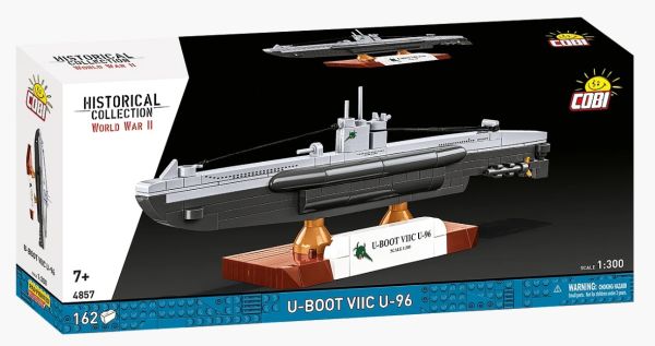 COB4857 - Sous-marin VIIC U-96 - 162 pièces - 1