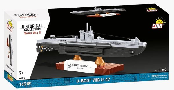 COB4858 - Sous-marin VIIB U-47 - 165 pièces - 1