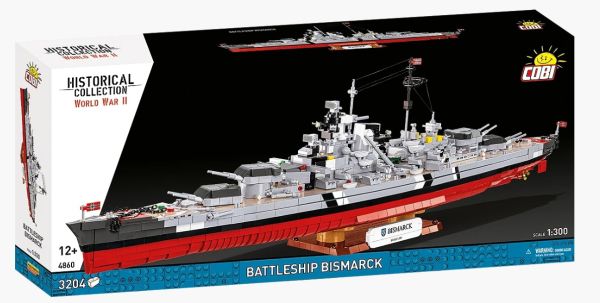 COB4860 - Cuirassé BISMARCK - 3204 pièces - 1