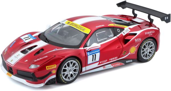BUR26308 - FERRARI Racing 488 Challenge #11 2017 rouge - 1