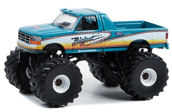 GREEN49120-C - FORD F-250 1993 Monster Truck BIGFOOT #11 de la série KINGS OF CRUNCH sous blister - 1