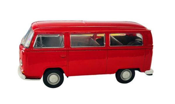 WEL49720ROUGE - VOLKSWAGEN Bus T2 1972 Rouge - 1