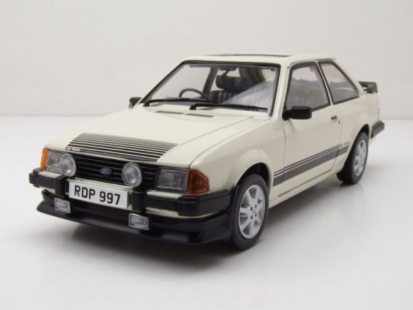 SUN4997R - FORD escort MKIII RS1600i 1984 blanc - 1