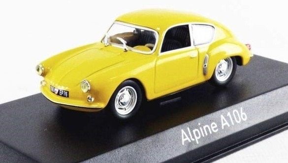 NOREV517822 - ALPINE A106 1956 jaune - 1