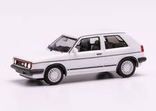 HER420846 - VOLKSWAGEN GOLF II GTI blanche - 1