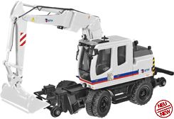 NZG803/01 - Pelle sur Rail A900 C ZW LIEBHERR ETF. - 1