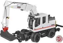 NZG803/02 - Pelle sur Rail A900 C ZW LIEBHERR SERSA - 1