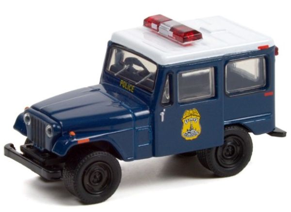 GREEN42980-A - JEEP DJ-5 Police d'Indianapolis HOT PURSUIT séries 40 sous blister - 1