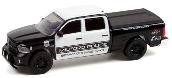 GREEN42980-E - DODGE Ram 1500 2017 Police de Milford HOT PURSUIT séries 40 sous blister - 1