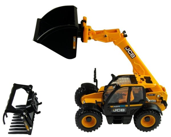 BRI43241 - Télescopique JCB 542-70 avec accessoires inclus - 1