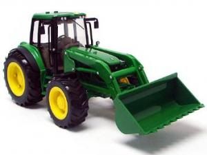 BRI42425 - JOHN DEERE 6830 avec chargeur Ech:1/16 Compatible avec les articles BRUDER - 1