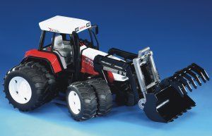 BRU2083 - STEYR CVT 170 8 Roues avec chargeur. - 1