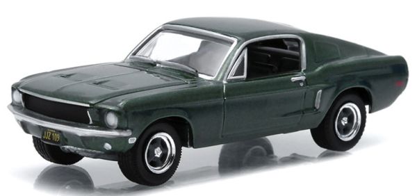 GREEN44723 - FORD Mustang GT FASTBACK 1968 Verte sous blister - 1